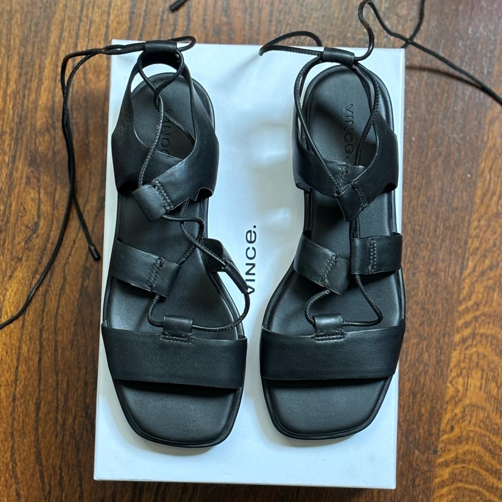 Vince Black Women's Sandals